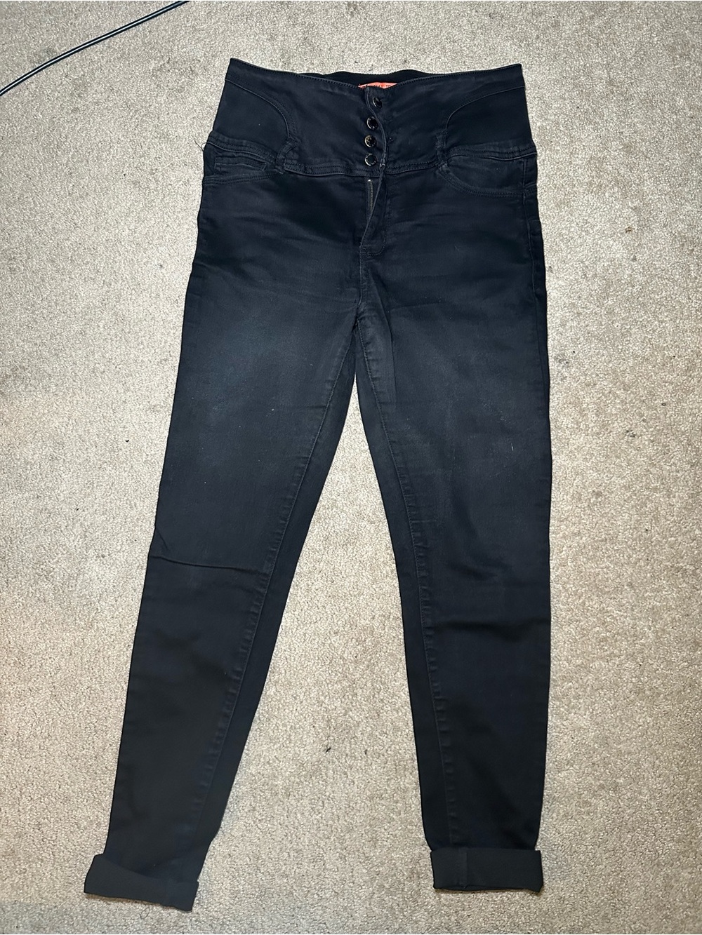 High-Waist Black Women’s Jeans